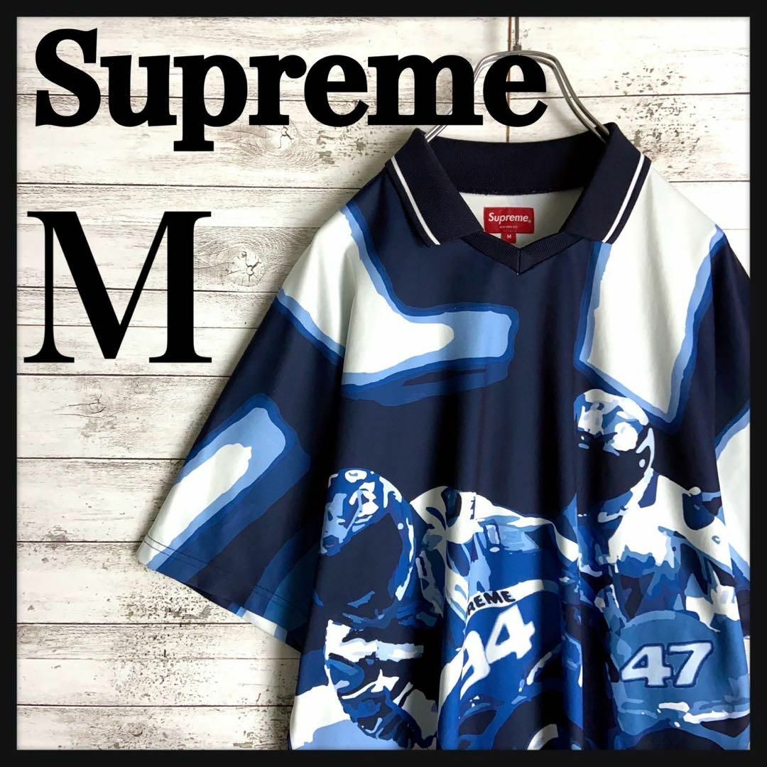 Supreme(シュプリーム)の8884【即完売モデル】シュプリーム☆ワンポイントロゴ入り総柄シャツ　美品 メンズのトップス(Tシャツ/カットソー(半袖/袖なし))の商品写真