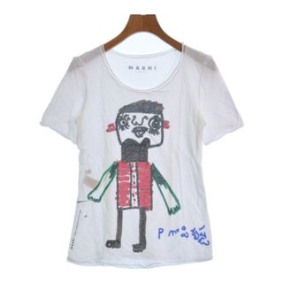 マルニ(Marni)のMARNI マルニ Tシャツ・カットソー 38(S位) 白 【古着】【中古】(カットソー(半袖/袖なし))