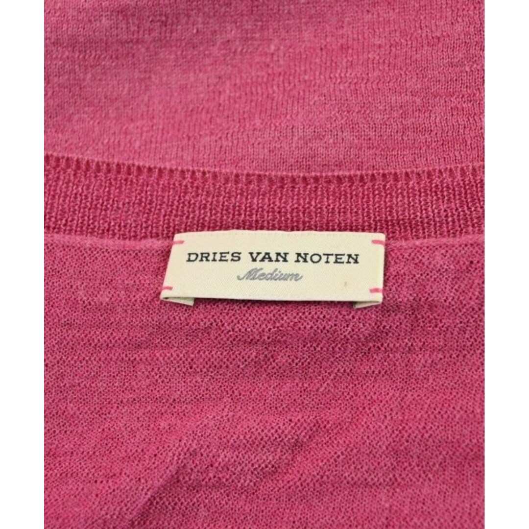 DRIES VAN NOTEN(ドリスヴァンノッテン)のDRIES VAN NOTEN ニット・セーター M ピンク 【古着】【中古】 レディースのトップス(ニット/セーター)の商品写真