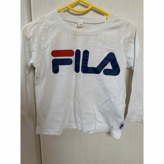 フィラ(FILA)のFILA フィラ ロンＴ ホワイト 90 西松屋(Tシャツ/カットソー)