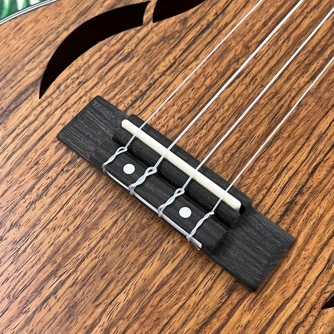 【IRIN ukulele】ウォルナット材のエレキ・テナーウクレレ【入門セット】 楽器のウクレレ(テナーウクレレ)の商品写真