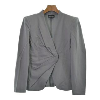 アルマーニ(Emporio Armani) ノーカラージャケット(レディース)の通販 アルマーニ(Emporio Armani) ノーカラージャケット(レディース)の通販