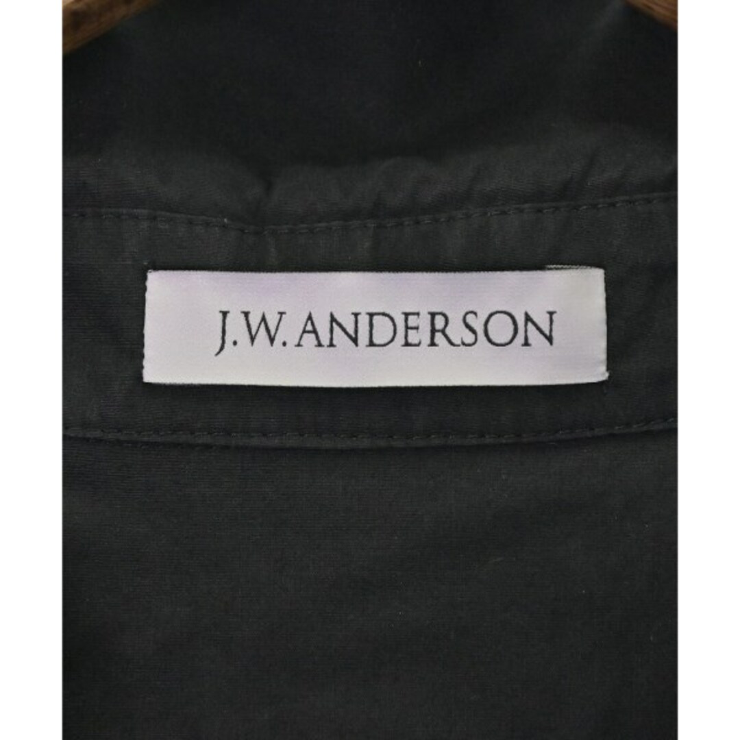 J.W.ANDERSON(ジェイダブリューアンダーソン)のJW Anderson シャツワンピース 8(S位) 黒 【古着】【中古】 レディースのワンピース(その他)の商品写真