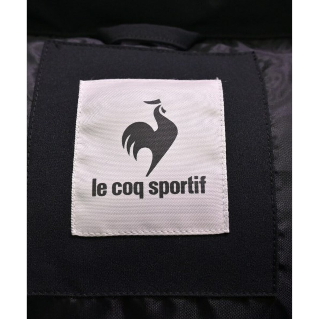 le coq sportif(ルコックスポルティフ)のle coq sportif ダウンジャケット/ダウンベスト S 黒 【古着】【中古】 メンズのジャケット/アウター(ダウンジャケット)の商品写真