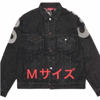 シュプリーム(Supreme)のSupreme Inset Logo Denim Trucker Jacket(Gジャン/デニムジャケット)