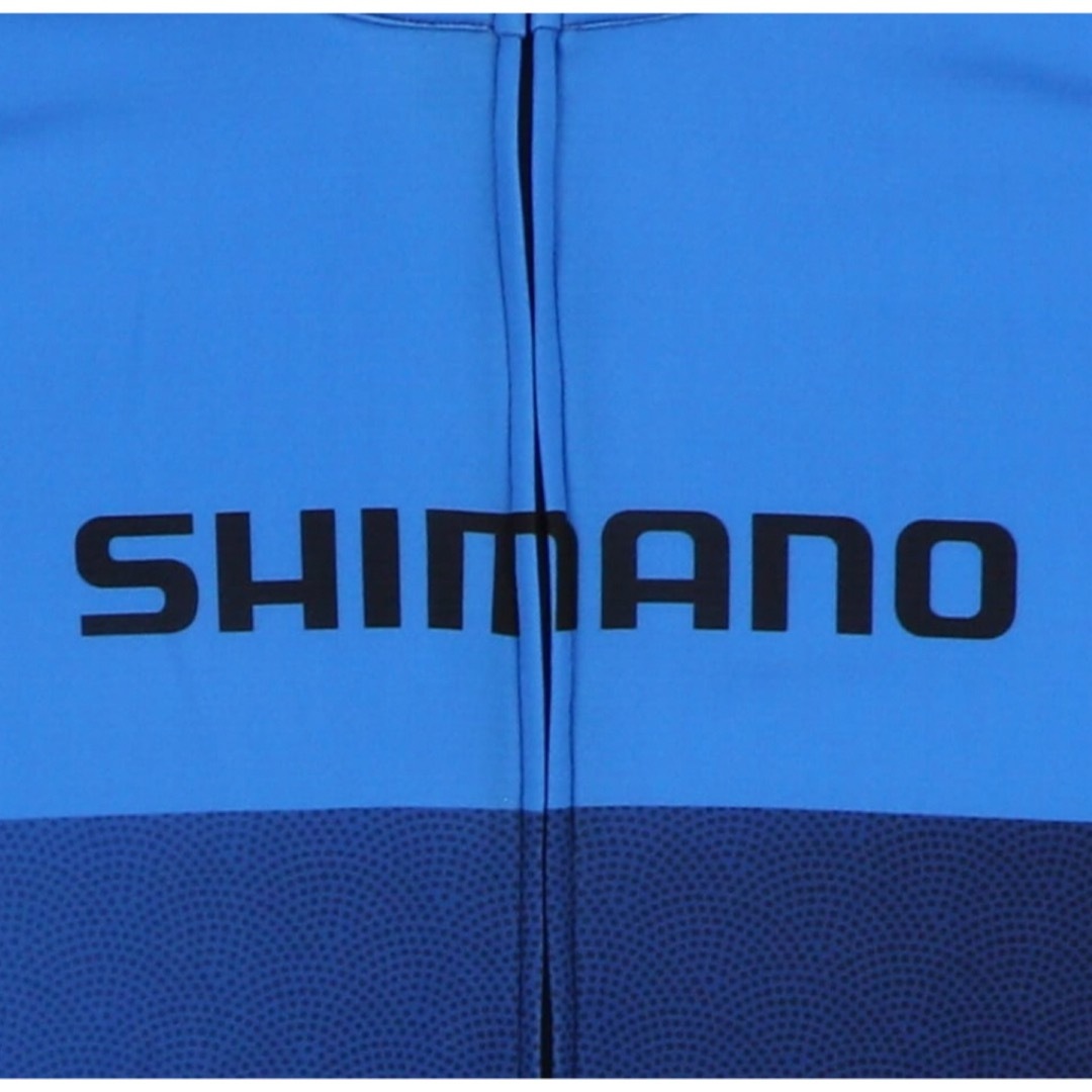 SHIMANO(シマノ)の☆新品タグ付☆ シマノ　バーテックスプリントジャージ　裏起毛　XLサイズ スポーツ/アウトドアの自転車(ウエア)の商品写真