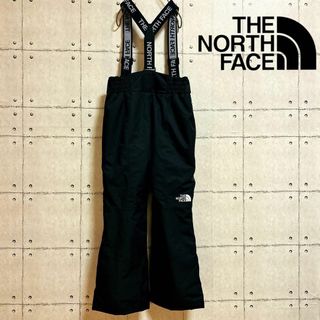 ザノースフェイス(THE NORTH FACE)の【新品】ノースフェイス　スキーパンツ　DRYVENT　ブラック　キッズ140(ウエア/装備)