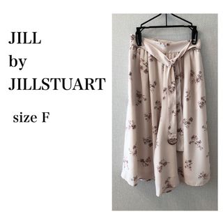 ジルバイジルスチュアート(JILL by JILLSTUART)のジルバイジルスチュアート 花柄パンツ 手洗い可(カジュアルパンツ)