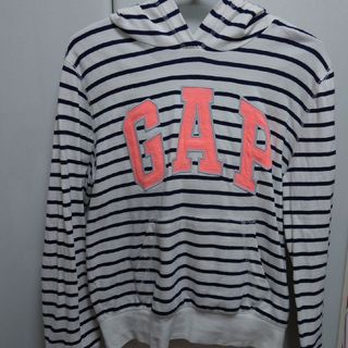 ギャップ(GAP)の美品☆ 150 GAP トップス トレーナー パーカー ボーダー(Tシャツ/カットソー)