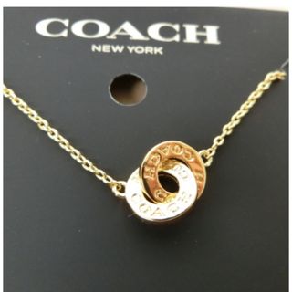 コーチ(COACH)の新品未使用　Coach interlocking ネックレス(ネックレス)