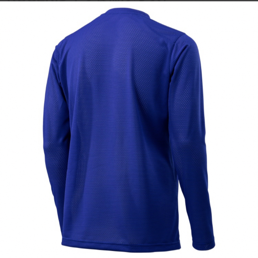 MIZUNO(ミズノ)のMIZUNO KUGEKIシャツ長袖XLサイズ ブルー ワーク ワーキング 作業 メンズのトップス(Tシャツ/カットソー(七分/長袖))の商品写真
