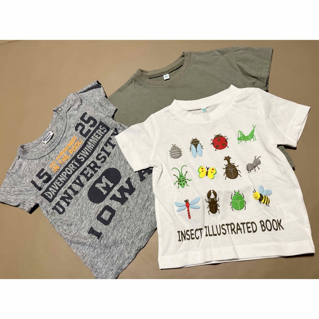 BREEZE(ブリーズ)の【美品】ベビー服　半袖Tシャツ　3点（BREEZE、西松屋） キッズ/ベビー/マタニティのベビー服(~85cm)(Ｔシャツ)の商品写真