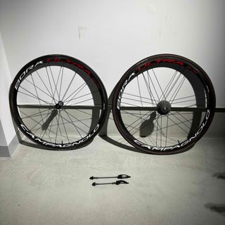 カンパニョーロ(Campagnolo)のカンパニョーロ Bora Ultra 35 （後ろクラックあり）(パーツ)