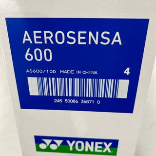 ヨネックス(YONEX)の4番　エアロセンサ600 １箱　新品　ヨネックス　シャトル(バドミントン)