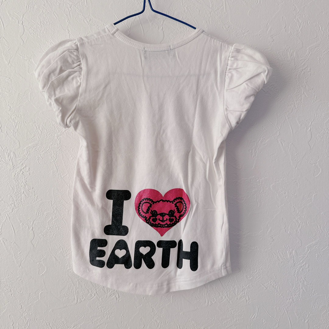 EARTHMAGIC(アースマジック)のEARTHMAGIC★半袖Ｔシャツ　110 キッズ/ベビー/マタニティのキッズ服女の子用(90cm~)(Tシャツ/カットソー)の商品写真