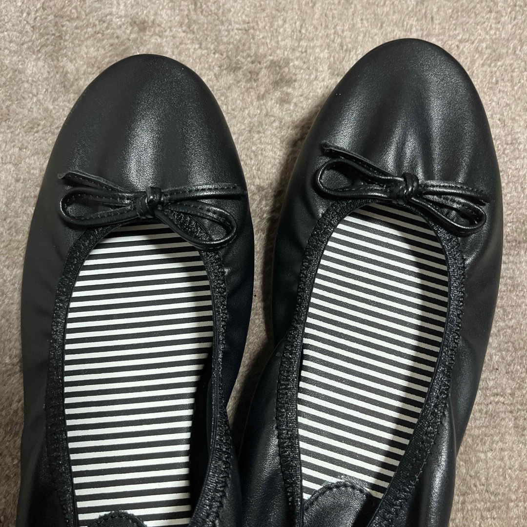 Pitti(ピッティ)のPitti黒バレエシューズ レディースの靴/シューズ(バレエシューズ)の商品写真