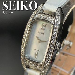 セイコー(SEIKO)の【海外限定モデル】女性用腕時計セイコーSEIKOソーラーSUP391新品2282(腕時計)