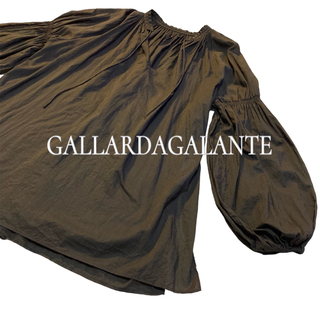 GALLARDA GALANTE - 【GALLARDAGALANTE】チュニック ブラウス FREE 美品 ブラウン