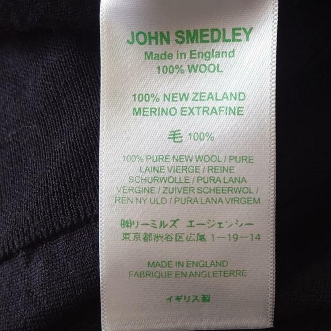 JOHN SMEDLEY(ジョンスメドレー)のJOHN SMEDLEY(ジョンスメドレー) 長袖セーター サイズS レディース美品  - 黒 クルーネック レディースのトップス(ニット/セーター)の商品写真