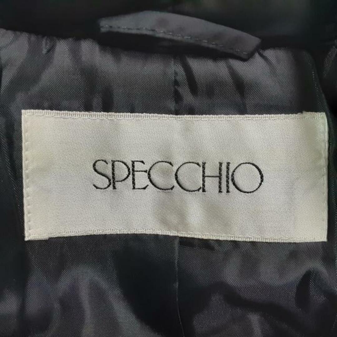 SPECCHIO(スペッチオ)のSPECCHIO(スペッチオ) コート サイズ40 M レディース美品  - 黒 長袖/ロング丈/中綿/冬 レディースのジャケット/アウター(その他)の商品写真