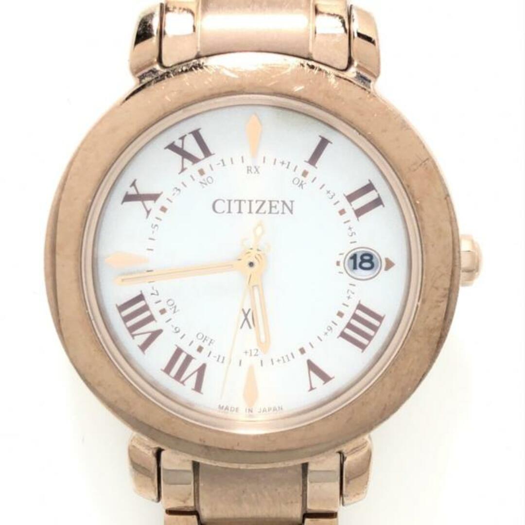 CITIZEN(シチズン) 腕時計 XC(クロスシー) H060-T025692 レディース アイボリー