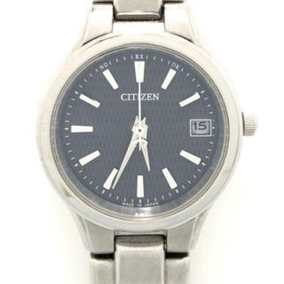 シチズン(CITIZEN)のCITIZEN(シチズン) 腕時計 - H050-T018343 レディース エコドライブ/電波 黒(腕時計)