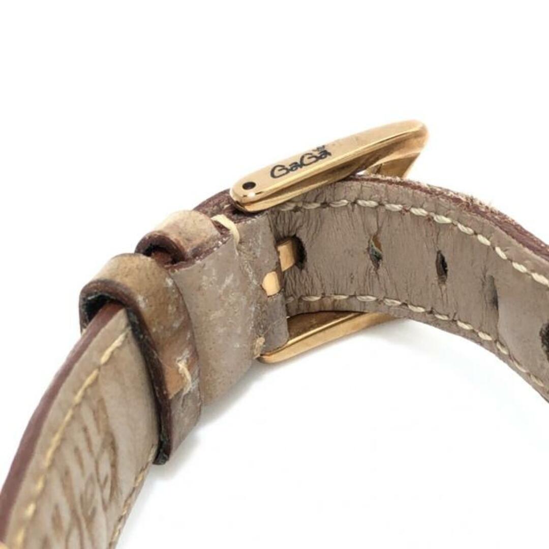 100％本物である商品 GAGA MILANO(ガガミラノ) 腕時計 マヌアーレ40 ボーイズ アイボリー