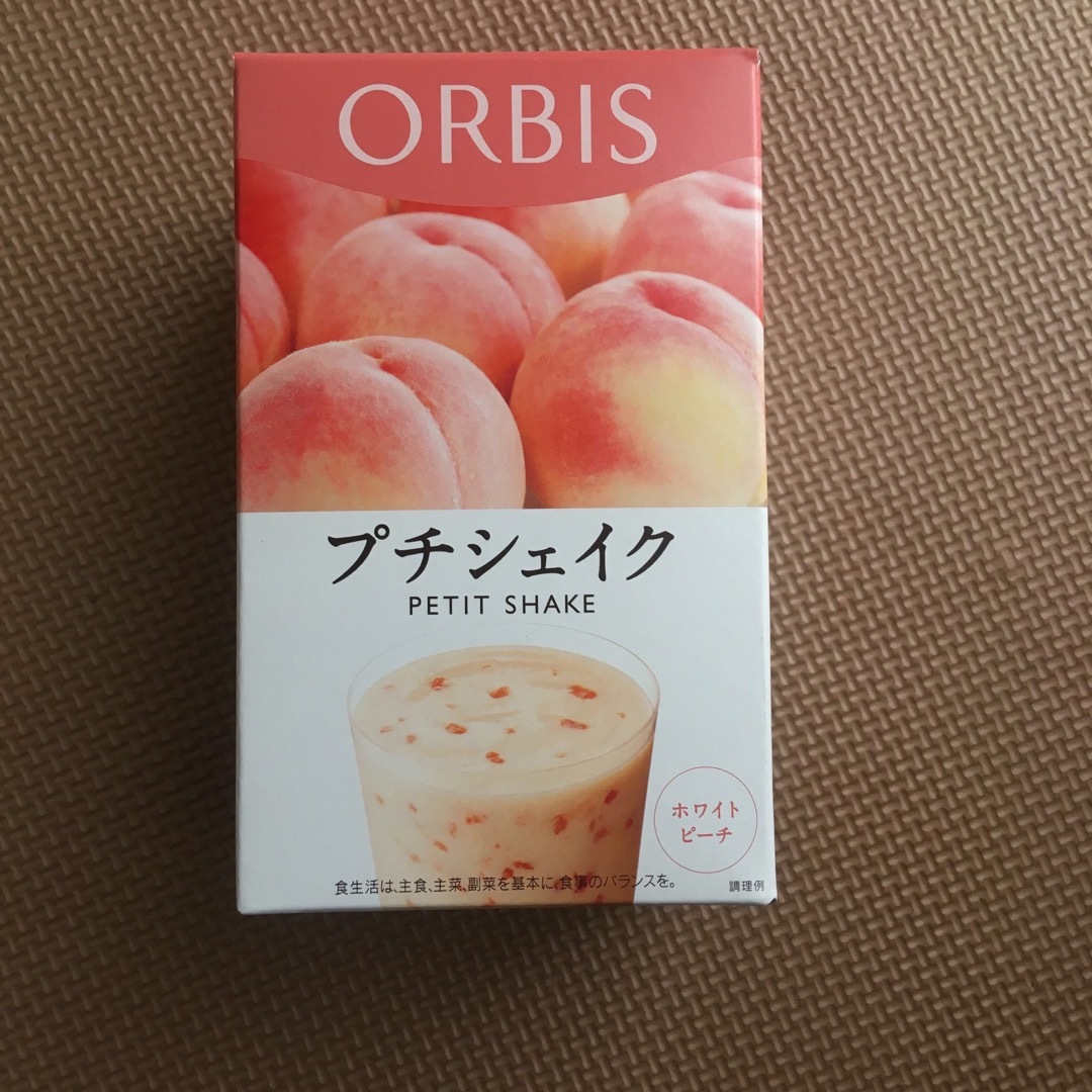 ORBIS(オルビス)のプチシェイク　ダイエット　ホワイトピーチ コスメ/美容のダイエット(ダイエット食品)の商品写真