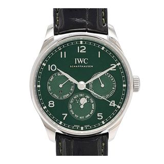 インターナショナルウォッチカンパニー(IWC)のIWC ポルトギーゼ パーペチュアルカレンダー 42 IW344207 自動巻き ステンレススティール メンズ IWC 【中古】 【時計】(腕時計(アナログ))