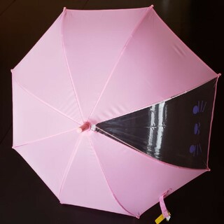 キッズ用 雨傘 ピンク ねこ(傘)