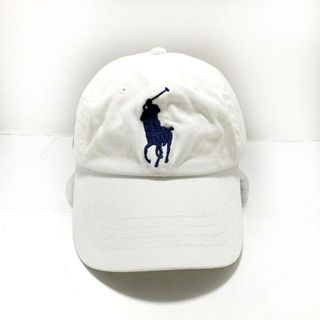 POLO RALPH LAUREN - POLObyRalphLauren(ポロラルフローレン) キャップ - 白 刺繍 コットン