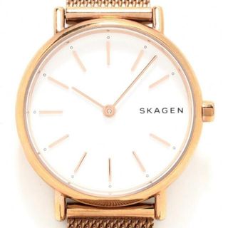 スカーゲン(SKAGEN)のSKAGEN(スカーゲン) 腕時計 - SKW2694 レディース 白(腕時計)