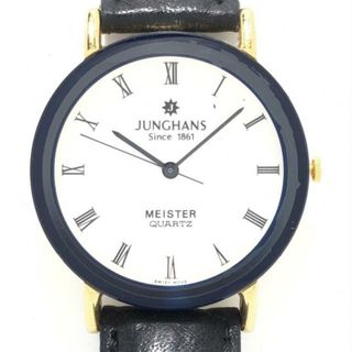 ユンハンス(JUNGHANS)のJUNGHANS(ユンハンス) 腕時計 - JE-106M レディース 白(腕時計)