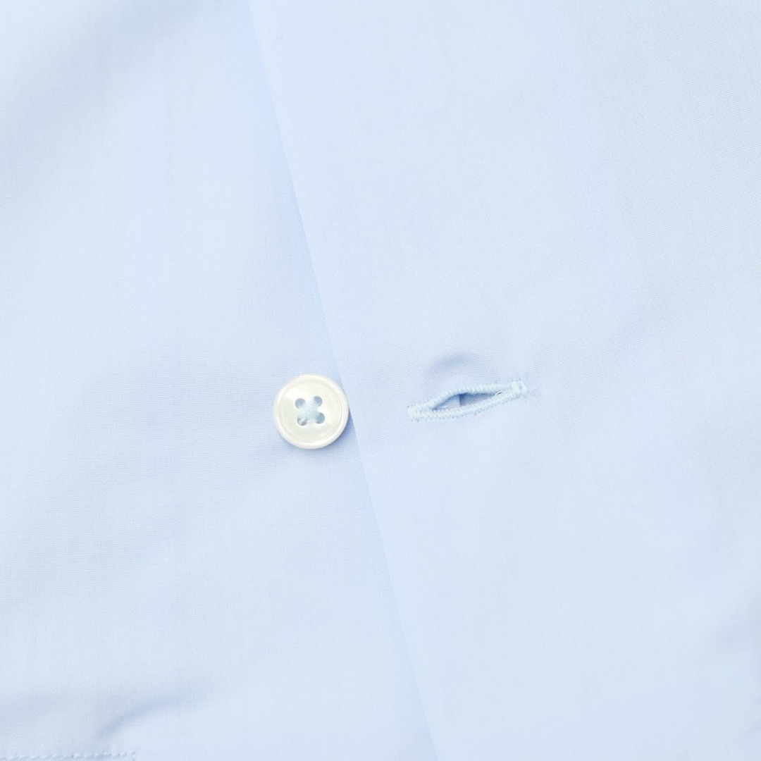 BAGUTTA(バグッタ)の【新品】バグッタ Bagutta コットン オープンカラー カジュアルシャツ ライトブルー【サイズS】【メンズ】 メンズのトップス(シャツ)の商品写真