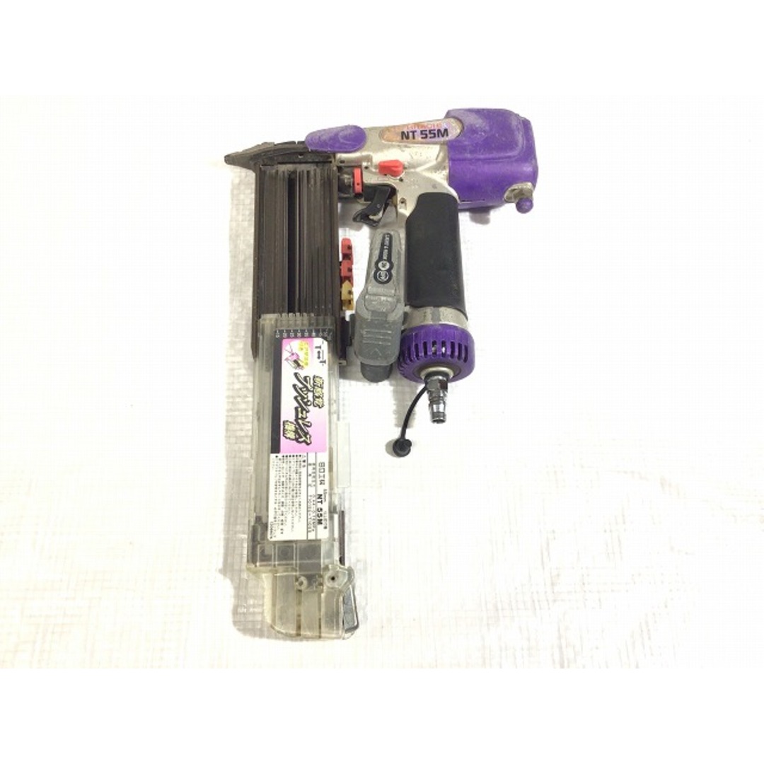日立 - ☆中古品☆HITACHI 日立工機 55mm 常圧 仕上釘打機 NT55M 日立 - ☆中古品☆HITACHI 日立工機 55mm 常圧 仕上釘打機 NT55M