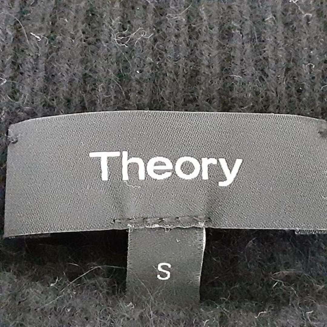 theory(セオリー)のtheory(セオリー) 長袖セーター サイズS レディース美品  - 黒 クルーネック レディースのトップス(ニット/セーター)の商品写真