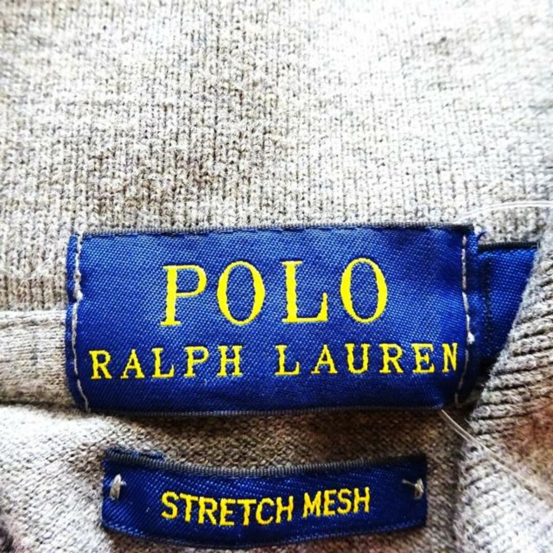 POLO RALPH LAUREN(ポロラルフローレン)のPOLObyRalphLauren(ポロラルフローレン) 長袖ポロシャツ サイズXS レディース - グレー 刺繍 レディースのトップス(ポロシャツ)の商品写真