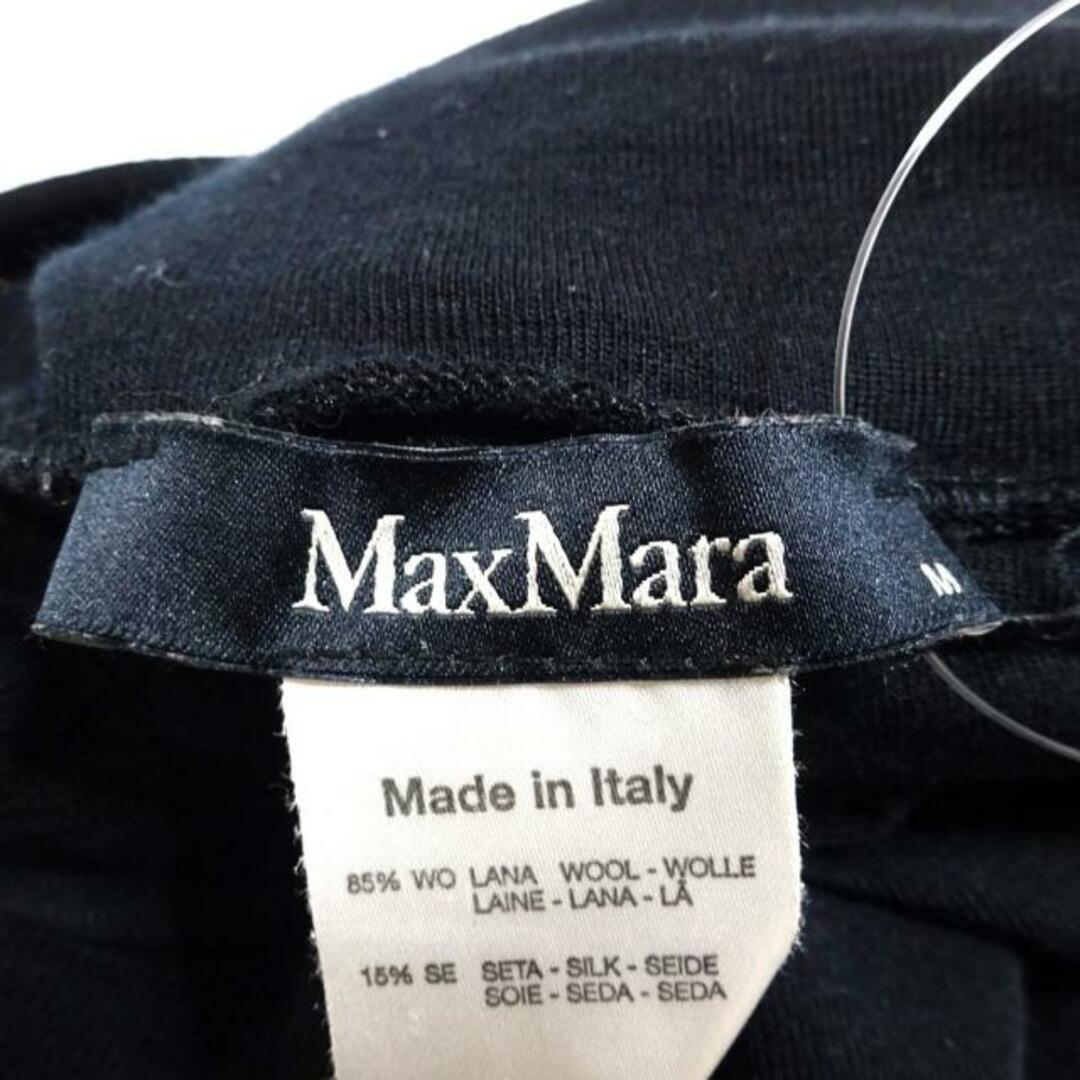 Max Mara(マックスマーラ)のMax Mara(マックスマーラ) 長袖セーター サイズM レディース美品  - 黒 タートルネック レディースのトップス(ニット/セーター)の商品写真