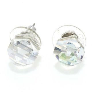 スワロフスキー(SWAROVSKI)のSWAROVSKI(スワロフスキー) ピアス - スワロフスキークリスタル×金属素材 クリア×シルバー(ピアス)