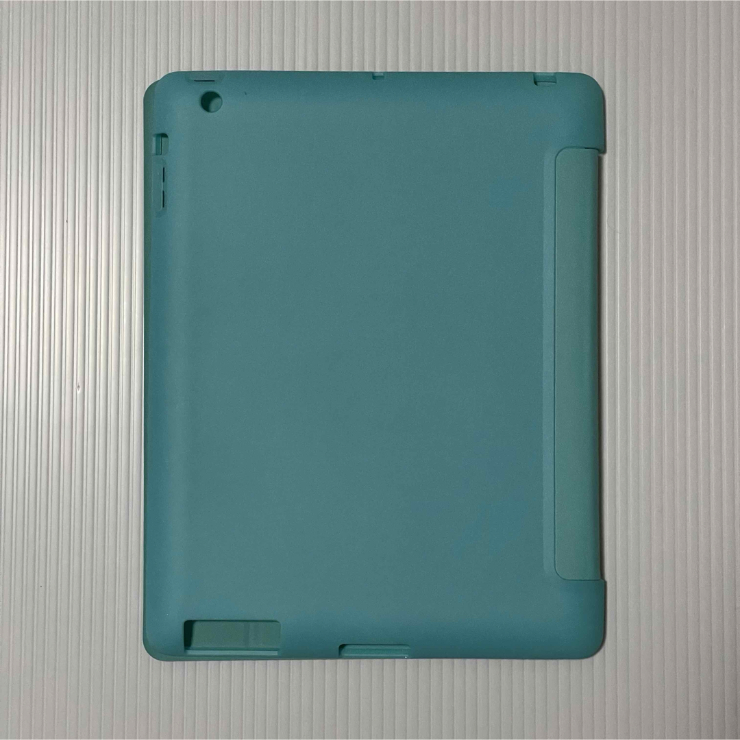 iPad 2/3/4 ケース 超薄型 超軽量 TPU ミントグリーン スマホ/家電/カメラのスマホアクセサリー(iPadケース)の商品写真