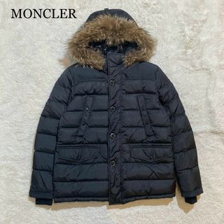 モンクレール(MONCLER)の【極美品】モンクレール CHARENTE N-3B ダウンジャケット ファー 3(ダウンジャケット)