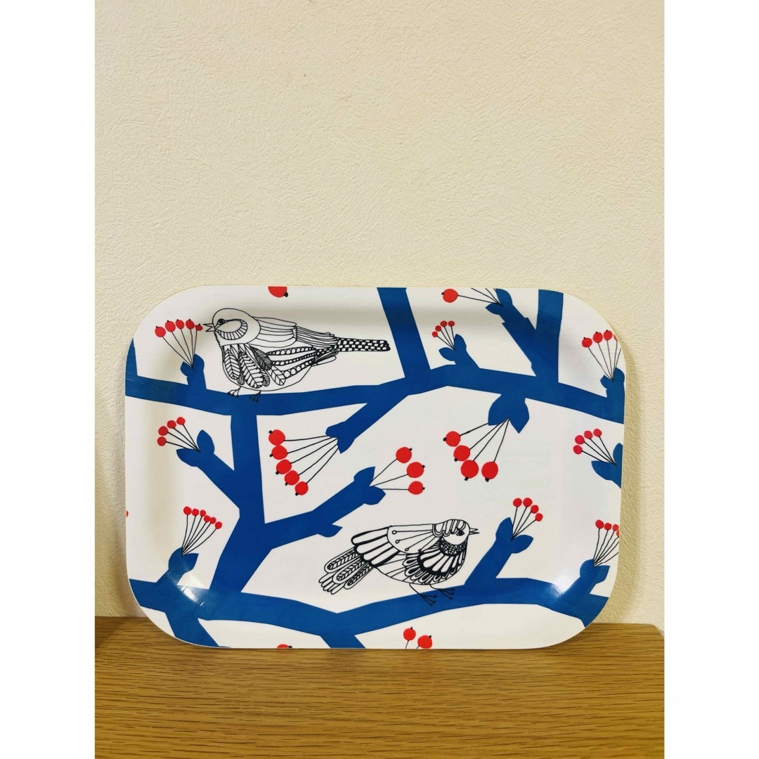 marimekko(マリメッコ)の【中古品】　パッカネン　トレイ インテリア/住まい/日用品のキッチン/食器(テーブル用品)の商品写真