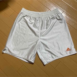 アディダス(adidas)のサッカー　ゲームパンツ　白　Mサイズ　アディダス　プラクティスパンツ(ウェア)