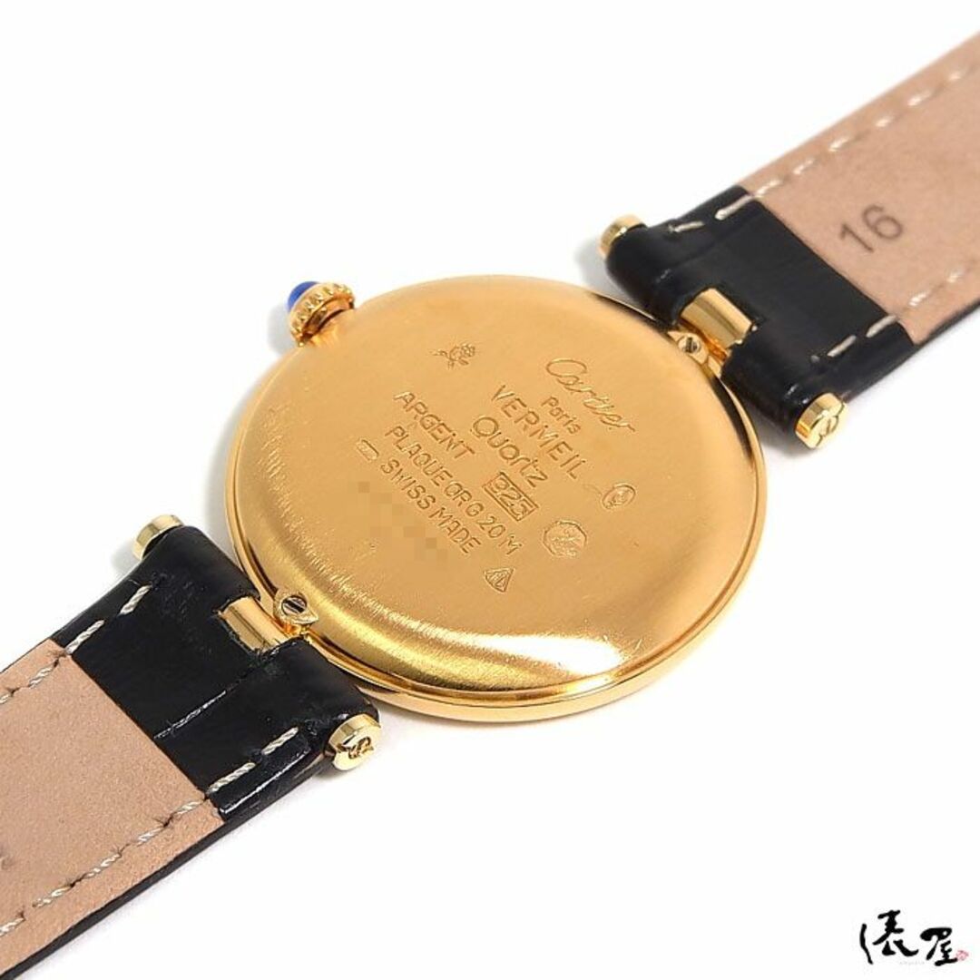 Cartier(カルティエ)の【希少品】カルティエ マストヴァンドーム LM ゴールド4ローマ OH済 ラージサイズ メンズ レディース ヴィンテージ Cartier 時計 腕時計 中古【送料無料】 メンズの時計(腕時計(アナログ))の商品写真