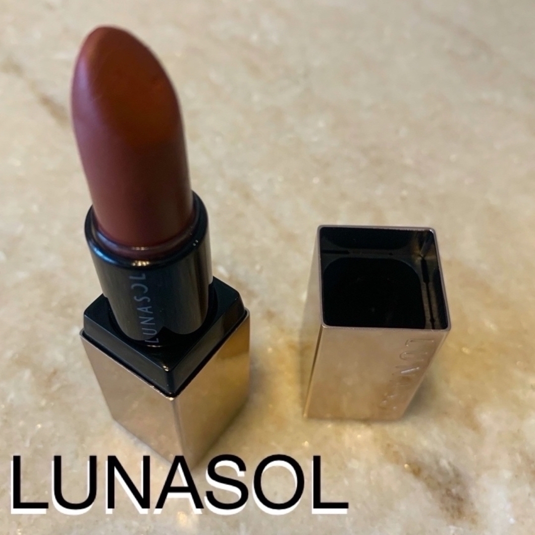 LUNASOL(ルナソル)のLUNASOL ルナソル　シームレスマットリップス　EX04 マラケシュティー コスメ/美容のベースメイク/化粧品(口紅)の商品写真