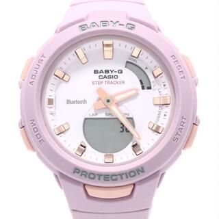 カシオ(CASIO)のCASIO(カシオ) 腕時計美品  BABY-G BSA-B100-4A2JF レディース SMARTPHONE LINK Series パープル(腕時計)