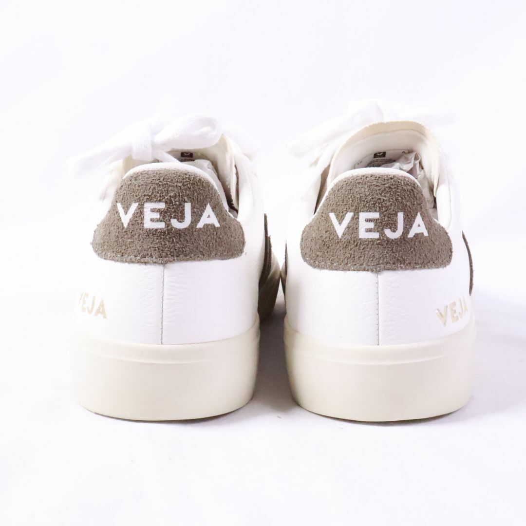 VEJA(ヴェジャ)のVEJA ヴェジャ　カンボ　クロム　フリー　レザー　スニーカー　白　カーキ　22.5 レディースの靴/シューズ(スニーカー)の商品写真