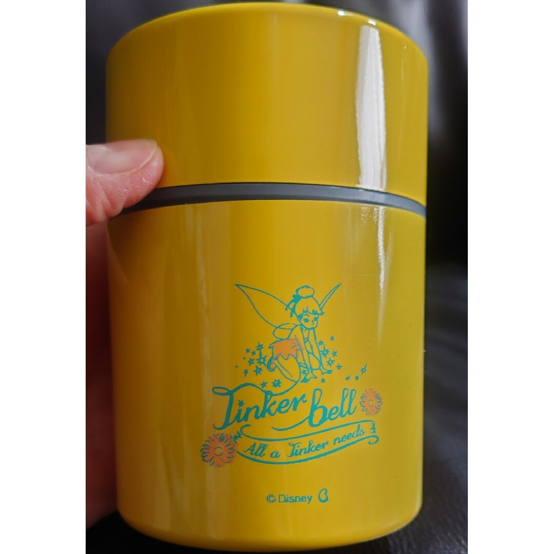 Disney(ディズニー)のディズニー　お茶缶　ティンカーベル インテリア/住まい/日用品のキッチン/食器(収納/キッチン雑貨)の商品写真