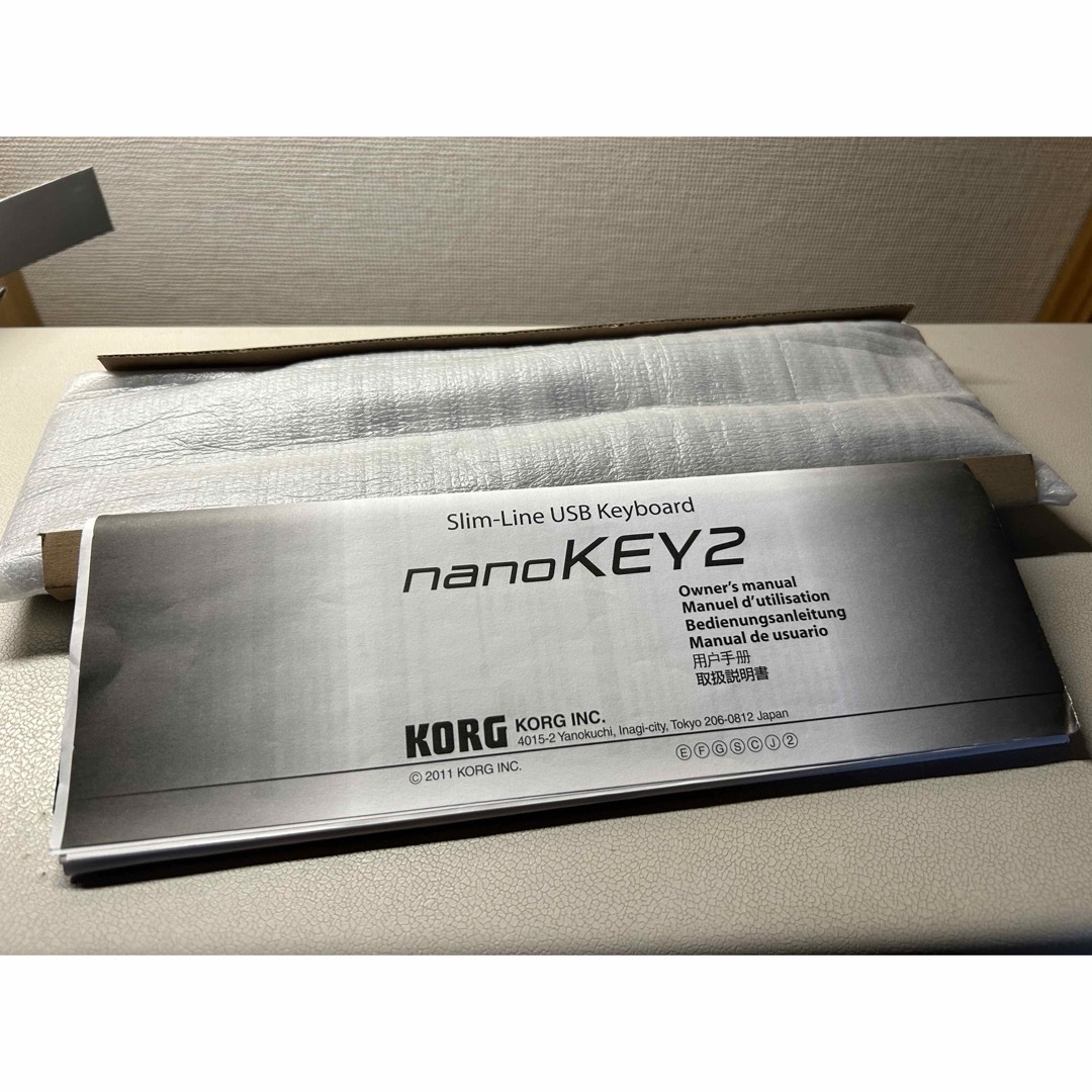 KORG コルグ nanoKEY2 BK 楽器のDTM/DAW(その他)の商品写真