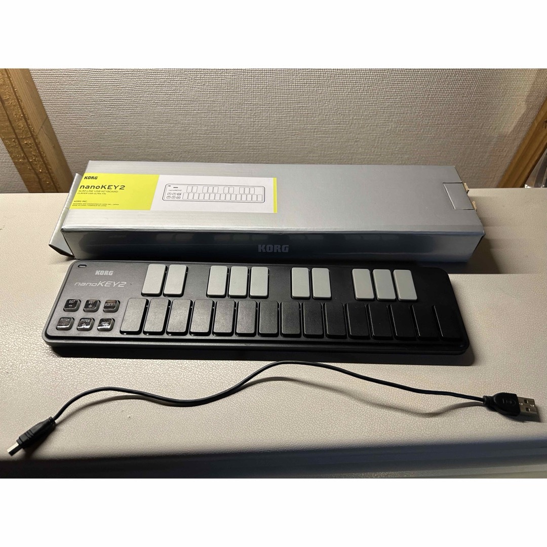 KORG コルグ nanoKEY2 BK 楽器のDTM/DAW(その他)の商品写真